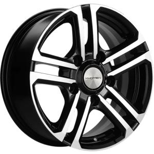 Диски Khomen Wheels KHW1602 (Niva 4x4) Black-FP