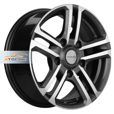 Диски Khomen Wheels KHW1602 (Niva 4x4) Gray-FP