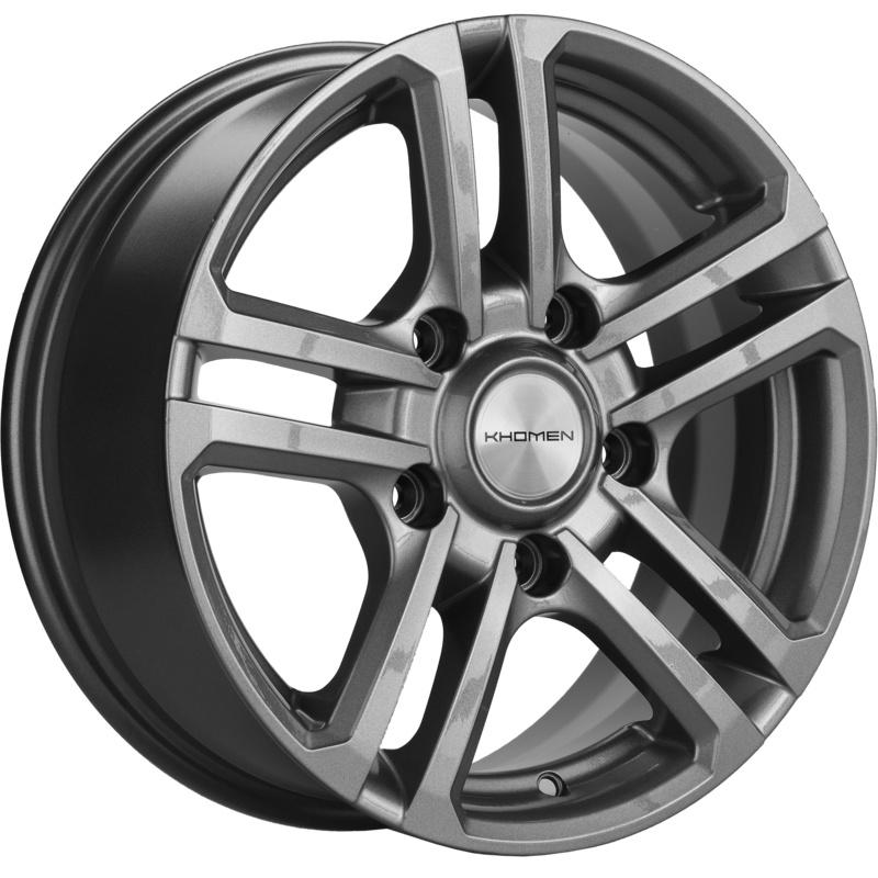 Диски Khomen Wheels KHW1602 (Niva 4x4 Bronto) Gray