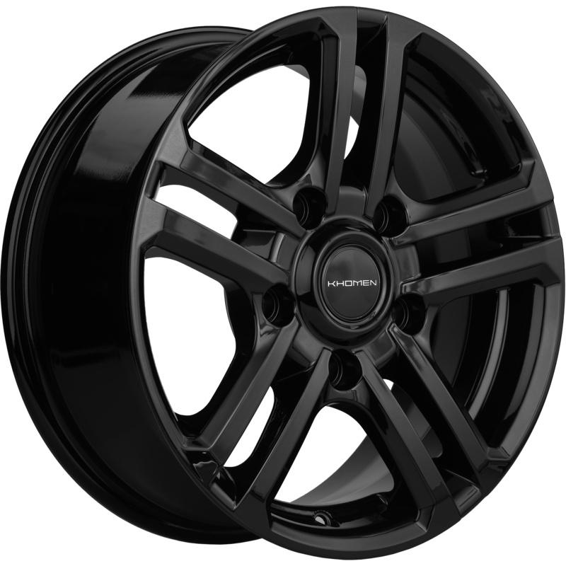 Диски Khomen Wheels KHW1602 (Niva 4x4 Bronto) Black