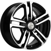 Khomen Wheels KHW1602 (Niva 4x4 Bronto) Black-FP 6,5x16/5x139,7 ЕТ35 D98,5