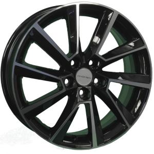 Диски Khomen Wheels KHW1604 (Fabia/Polo) Black-FP