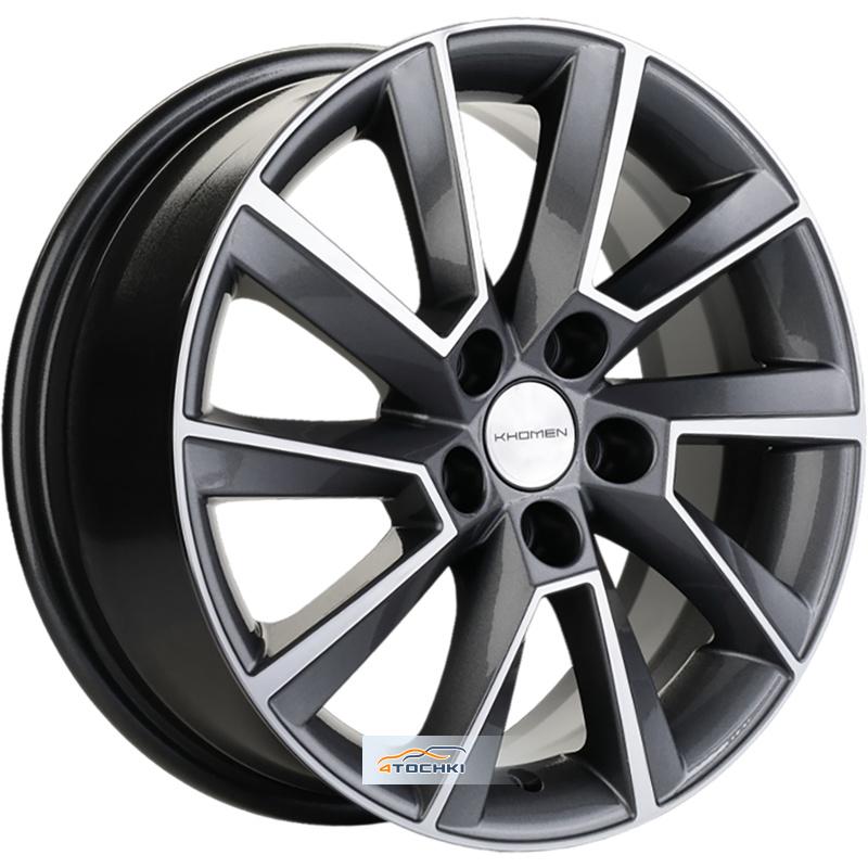 Диски Khomen Wheels KHW1604 (Kamiq/Rapid/Scala) Gray-FP