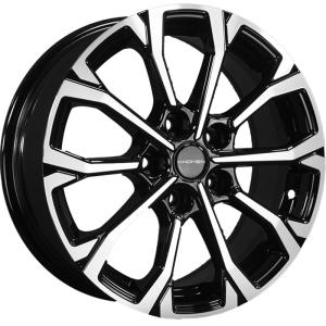 Диски Khomen Wheels KHW1605 (Huyndai/Mazda) Black-FP