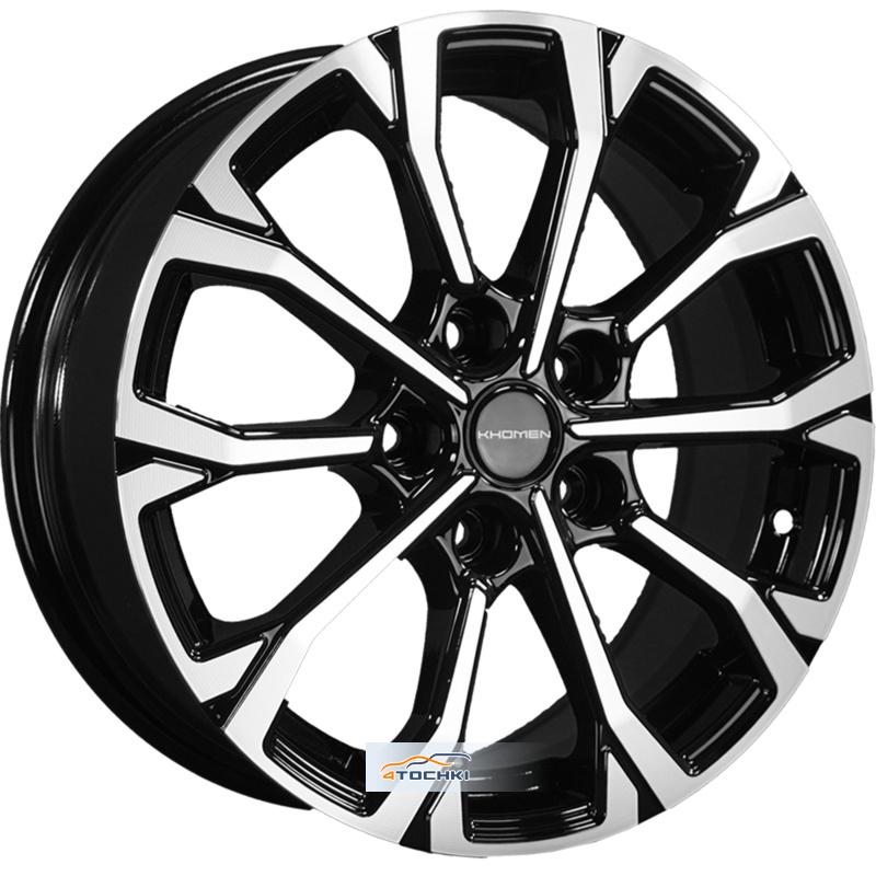 Диски Khomen Wheels KHW1605 (Renault/Nissan) Black-FP