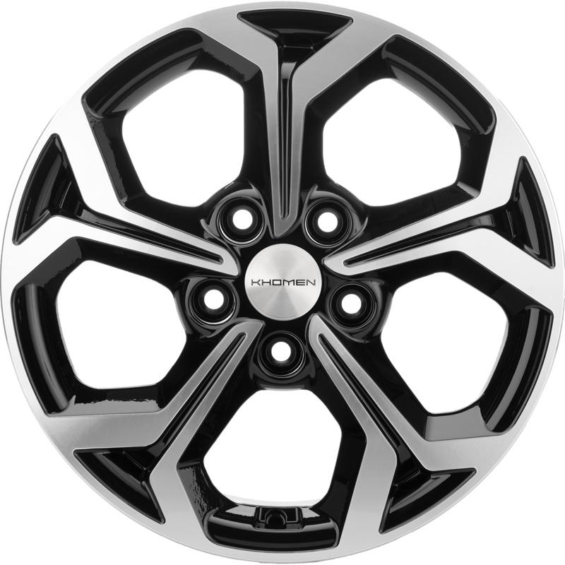 Диски Khomen Wheels KHW1606 (Mitsubishi) Black-FP
