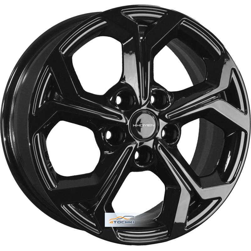 Диски Khomen Wheels KHW1606 (Mitsubishi) Black 6,5x16/5x114,3 ЕТ46 D67,1