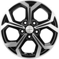 Khomen Wheels KHW1606 (Mitsubishi) Black-FP