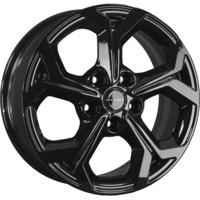 Khomen Wheels KHW1606 (Mitsubishi) Black 6,5x16/5x114,3 ЕТ46 D67,1