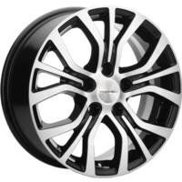 Khomen Wheels KHW1608 (Alphard) Black-FP