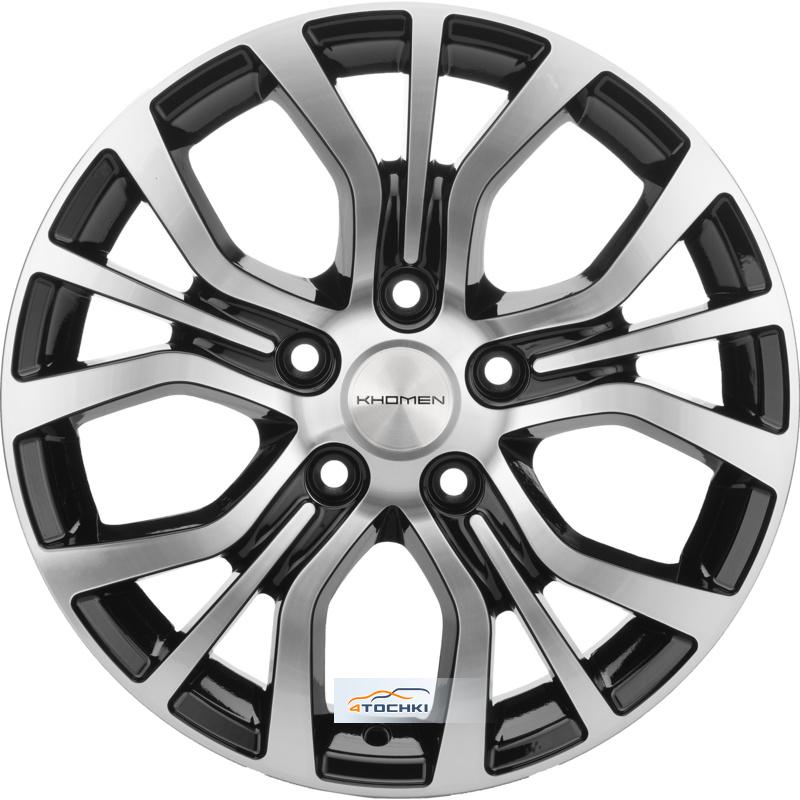 Диски Khomen Wheels KHW1608 (Chery Tiggo 3/Tiggo 3 Pro) Black-FP