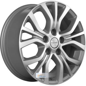 Диски Khomen Wheels KHW1608 (Chery Tiggo 3/Tiggo 3 Pro) F-Silver-FP