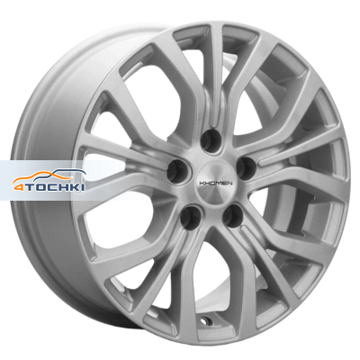 Диски Khomen Wheels KHW1608 (Multivan) F-Silver 6,5x16/5x120 ЕТ51 D65,1