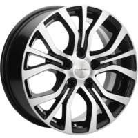 Khomen Wheels KHW1608 (Opel Zafira) Black-FP