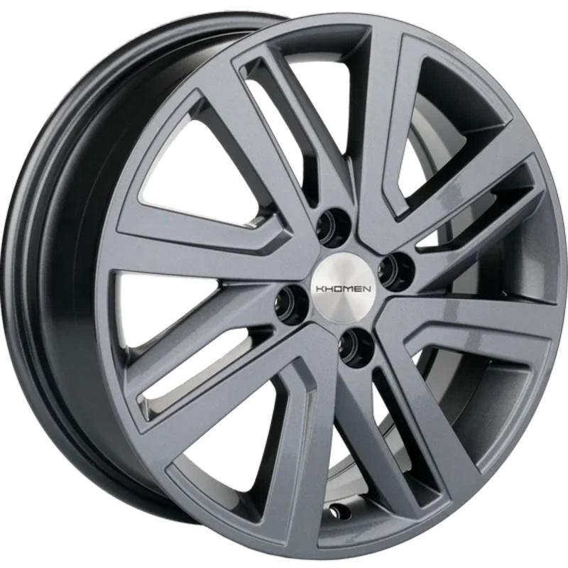 Диски Khomen Wheels KHW1609 (XRay) Gray 6x16/4x100 ЕТ41 D60,1