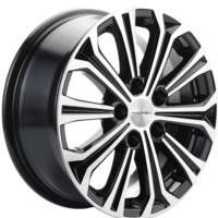 Khomen Wheels KHW1610 (Fluence/Juke) Black-FP