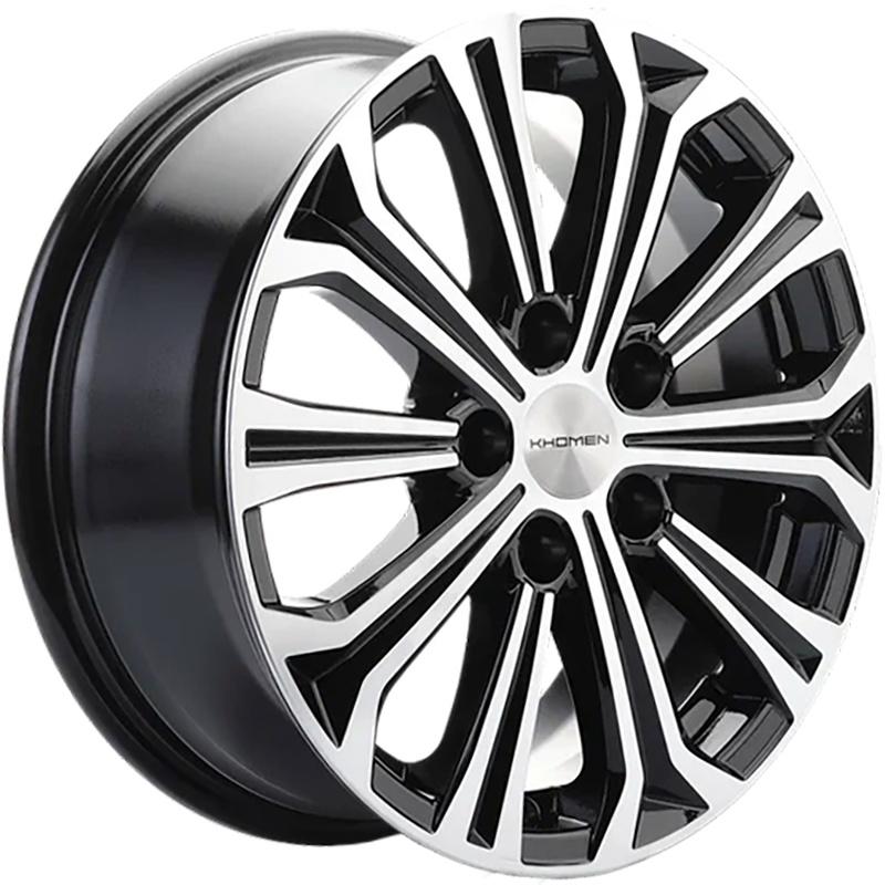Диски Khomen Wheels KHW1610 (Huyndai/Kia) Black-FP