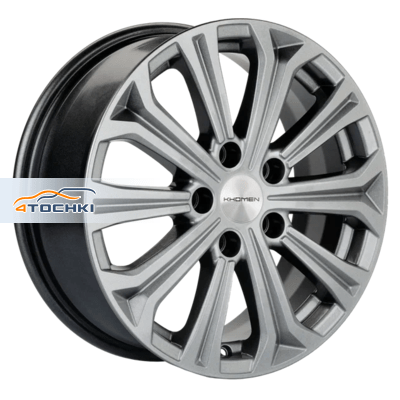 Диски Khomen Wheels KHW1610 (Octavia) G-Silver