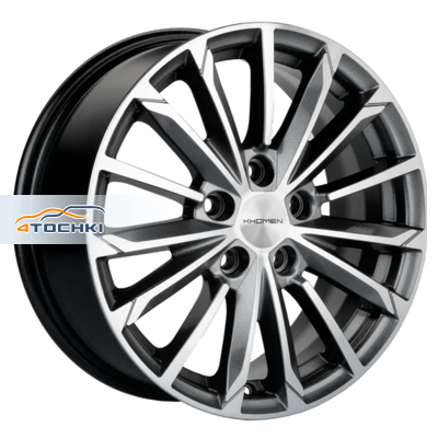 Диски Khomen Wheels KHW1611 (Actyon) G-Silver-FP