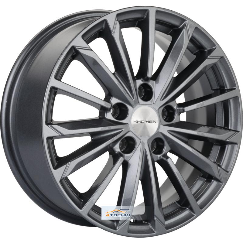 Диски Khomen Wheels KHW1611 (Evolute i-Pro) Gray 6,5x16/5x108 ЕТ43 D65,1