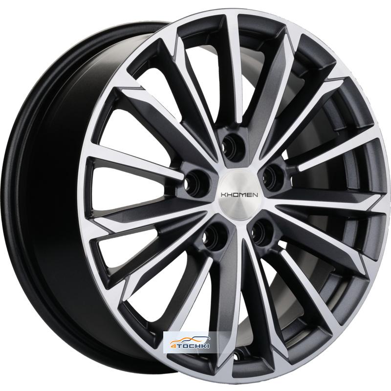 Диски Khomen Wheels KHW1611 (Huyndai/Kia) Gray-FP