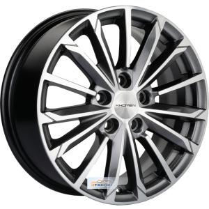 Диски Khomen Wheels KHW1611 (Huyndai/Mazda) G-Silver-FP