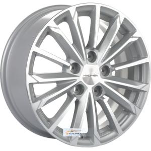 Диски Khomen Wheels KHW1611 (Huyndai/Mazda) F-Silver-FP