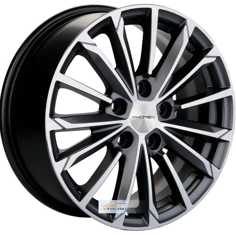 Диски Khomen Wheels KHW1611 (Huyndai/Kia) Gray-FP