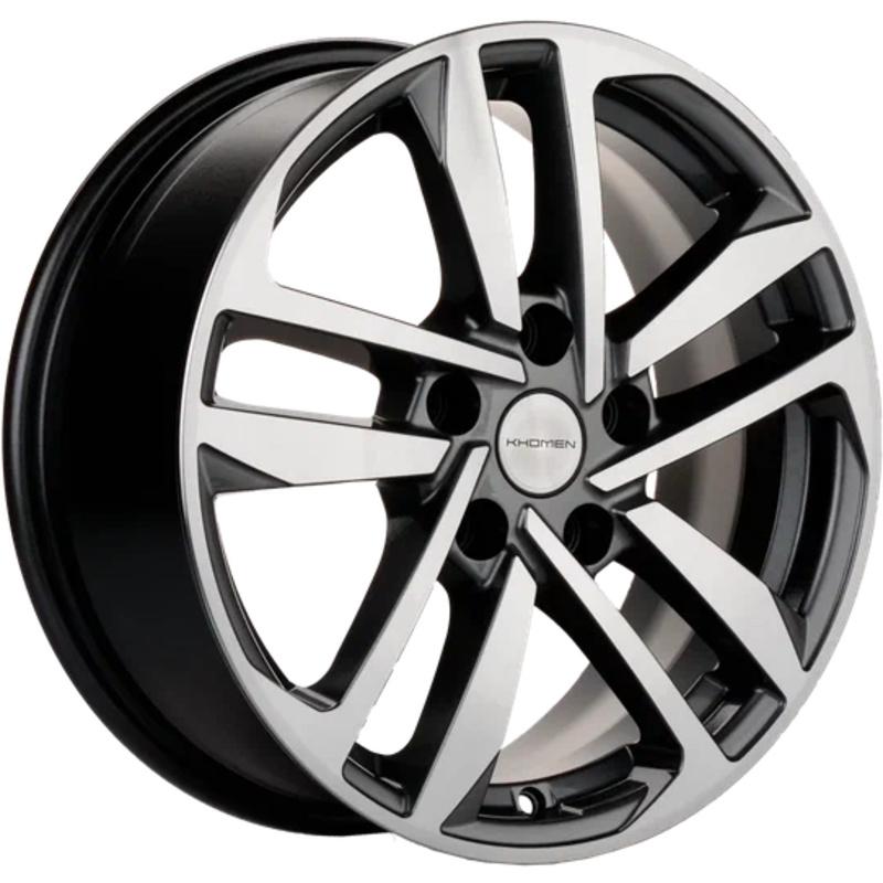 Диски Khomen Wheels KHW1612 (Mitsubishi) Gray-FP 6,5x16/5x114,3 ЕТ46 D67,1