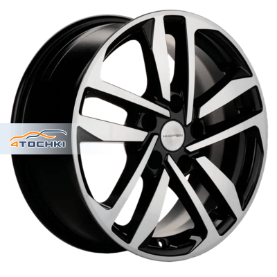 Диски Khomen Wheels KHW1612 (Astra) Black-FP