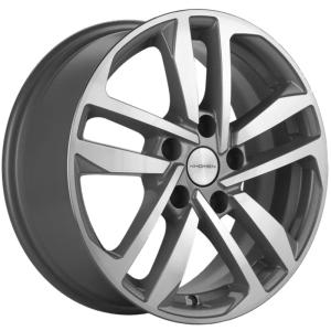 Диски Khomen Wheels KHW1612 (Fluence/Juke) F-Silver-FP