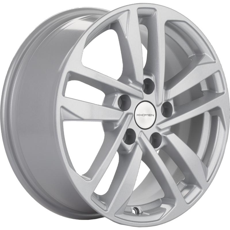 Диски Khomen Wheels KHW1612 (Focus) F-Silver 6,5x16/5x108 ЕТ50 D63,35