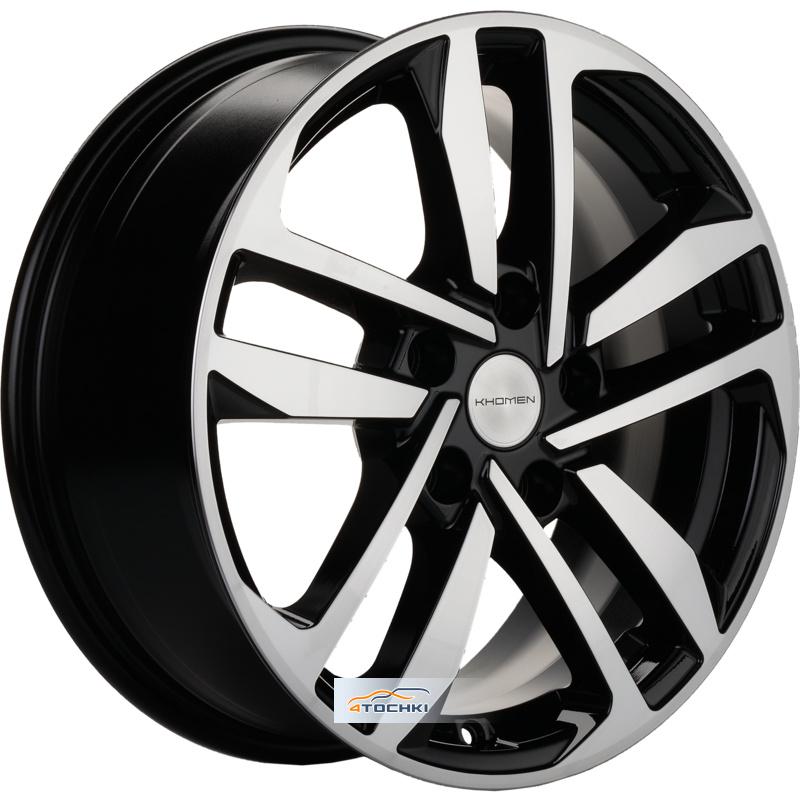 Диски Khomen Wheels KHW1612 (Huyndai/Mazda) Black-FP