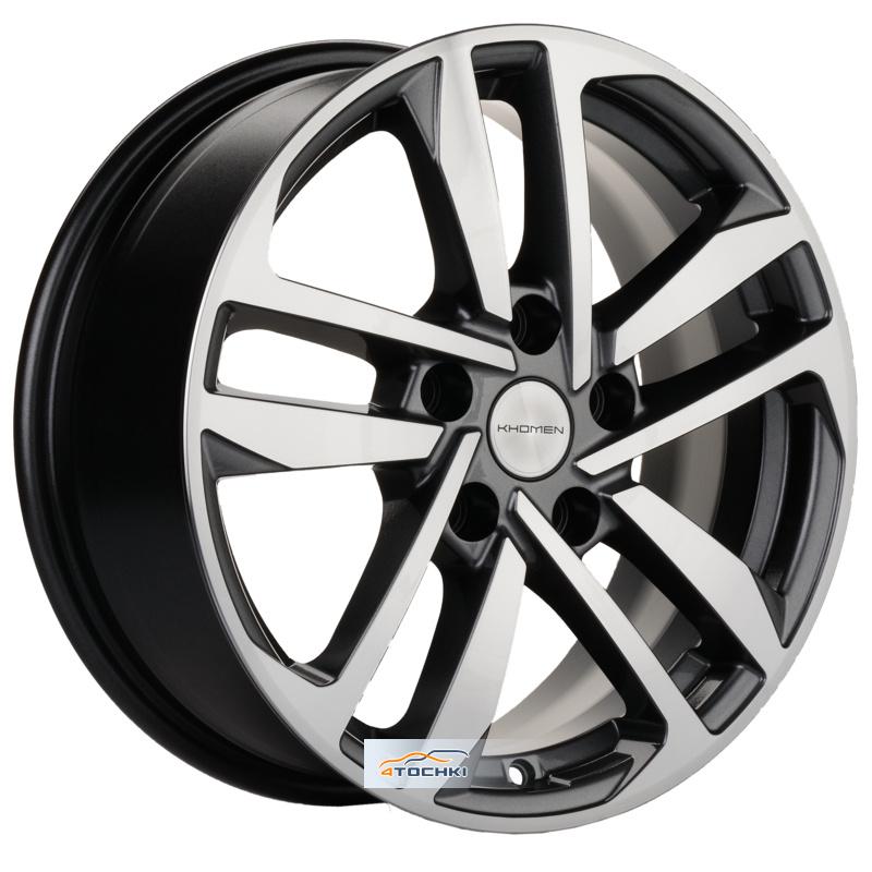 Диски Khomen Wheels KHW1612 (Octavia A7) Gray-FP