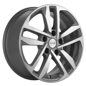 Диски Khomen Wheels KHW1612 (Octavia A7) F-Silver-FP