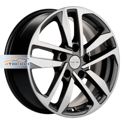 Диски Khomen Wheels KHW1612 (Polo) Gray-FP