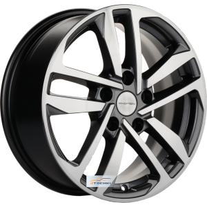Диски Khomen Wheels KHW1612 (Qashqai/Tiida) Gray-FP