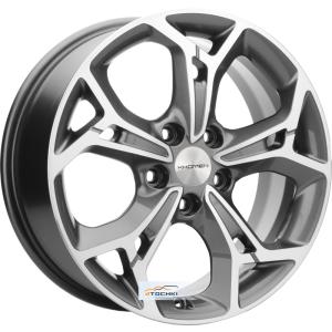 Диски Khomen Wheels KHW1702 (Changan CS35/CS35 Pro) Gray-FP