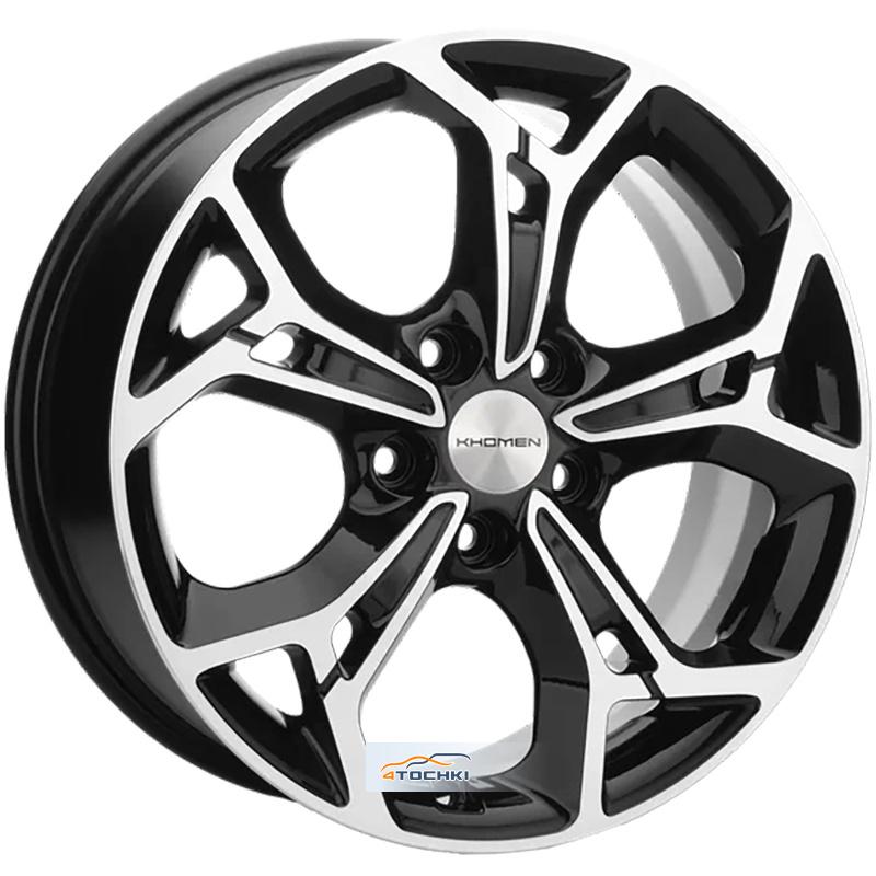 Диски Khomen Wheels KHW1702 (DFM AX 7) Black-FP