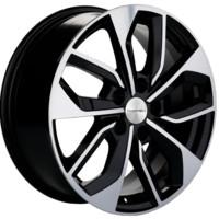 Khomen Wheels KHW1703 (DFM AX 7) Black-FP