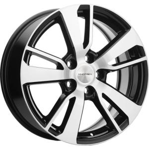 Диски Khomen Wheels KHW1704 (BAIC U5 Plus) Black-FP 7x17/5x110 ЕТ50 D67,1