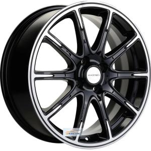 Диски Khomen Wheels KHW1707 (Lada Granta) Black-FP