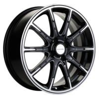 Khomen Wheels KHW1707 (Lada Vesta) Black-FP