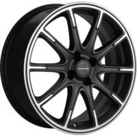 Khomen Wheels KHW1707 (Lada Vesta Cross) Black-FP matt