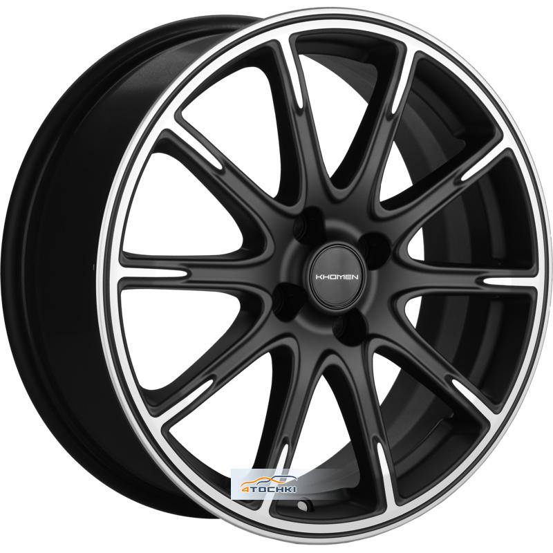 Диски Khomen Wheels KHW1707 (XRay) Black-FP matt