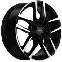 Khomen Wheels KHW1708 (Dongfeng AX7/Evolute i-PRO) Black-FP