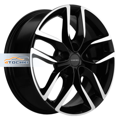 Диски Khomen Wheels KHW1708 (Elantra/Ceed/i30) Black-FP