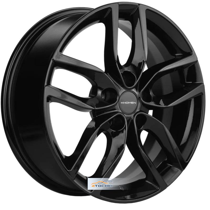 Диски Khomen Wheels KHW1708 (Geely Coolray) Black