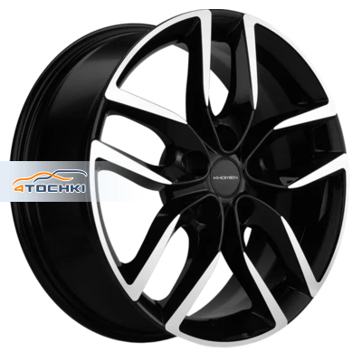 Диски Khomen Wheels KHW1708 (Geely Coolray) Black-FP