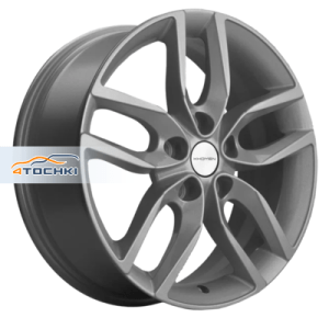 Диски Khomen Wheels KHW1708 (Geely Coolray) F-Silver